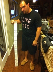 I bought one thing at CVS This is the receipt