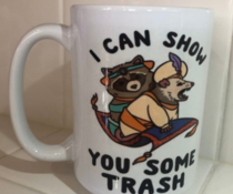 I can show you some trash