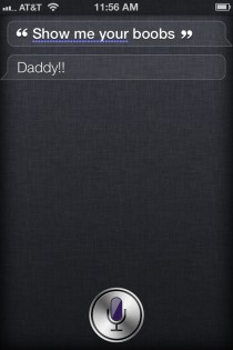 I changed my settings so that Siri calls me Daddy and due to my inner th grader I almost immediately regretted it