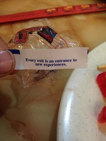 I dont know how I feel about my fortune cookie