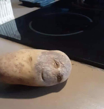 I dont know if I should cook this potato or take it to the hospital