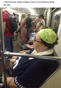 I dont know what religion she is but lettuce pray for her