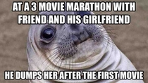 I dont know why she stayed for the last two movies