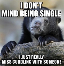 i dont mind being single