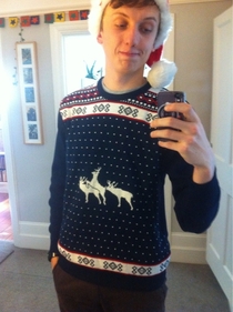 I dont think my mum paid attention to the jumper she got me for Christmas