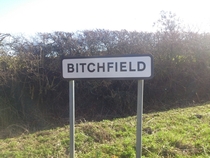 I drove my lorry through this townvillage today Thought the name was interesting