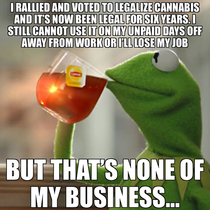 I expect no empathy from the weed smokersBut its a truth nonetheless and perhaps it will one day finally change