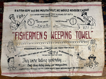 I found this fishermens weeping towel in my great-grandfathers trunk