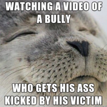 I generally dont condone violence but I cant help this feeling