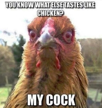 I got a fowl joke for you