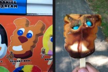 I got excited for gumball eyes when I heard the ice cream truck approach the park May I have a Scooby-Doo I asked Then this