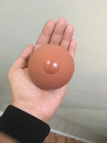 I got my husband a basketball stress ball but the lines quickly wore off
