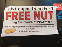 I got this handed to me at school