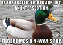 I live in the Midwest and last nights storm hit us pretty hard Sharing this driving tip because apparently nobody knows this