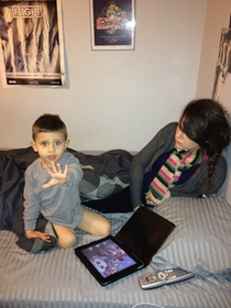 I never thought I would find my little brother in bed with my girlfriend My timing for a picture couldnt be more perfect