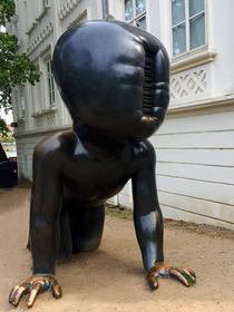 I noticed the odd sculpture trend have any of yall been to Prague the capital of weird