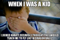 I really liked dragon ball z