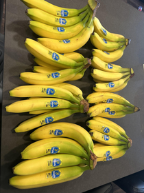 I requested  bananas in my weekly grocery pickup order They gave me  BUNCHES and managed to only charge me  - the price of one single banana