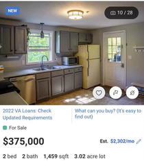 I saw this nice house for sale online but something looked off to me