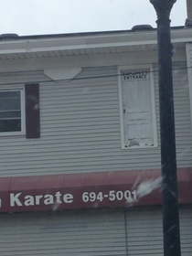 I should take lessons at this karate studio