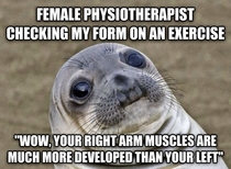 I swear to god it was because of exercises from a previous injury