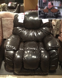 I think I found the recliner version of Georges puffy coat
