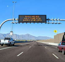 I think someone at ADOT is trying to flirt with me