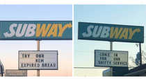 I think Subway might be hiring