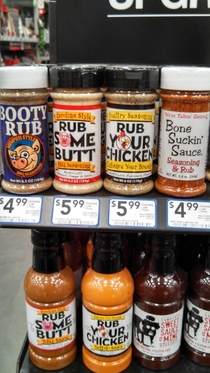 I think these barbeque rubs want me to spice up more than my food