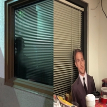 I thought there was a man spying on me in my teachers office but it turned out to be Ryan Gosling