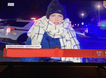 I turned on the news this morning to see if it was very cold outside