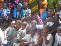 I was doing some charity work for a school in a little African village