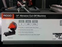I was looking for a new saw at Home Depot and realized there was a tool named for my ex-wife
