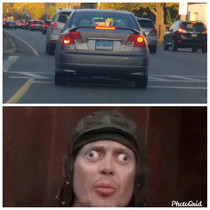 I was reminded of someone during my commute