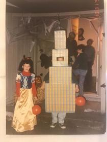I went as a building for Halloween at age 