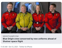I wonder why would the crew be concern