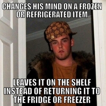 I work at a grocery store I present to you scumbag customer