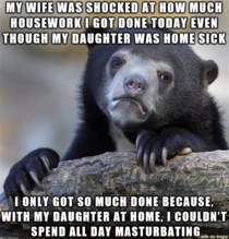 I work from home
