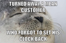 I work retail and this glorious thing just happened