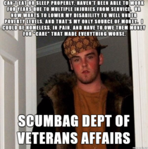 Id rather have  cops berate me for being a disabled veteran than have to deal with this shit