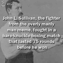 Id say we picked the right guy for the overly manly meme