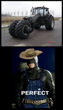 If batman was a farmer