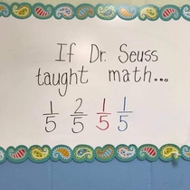 If Dr Seuss taught Math