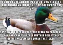 If youre fighting a speeding ticket