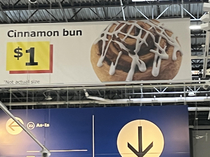 IKEA has to specify that cinnamon bun isnt a scale image