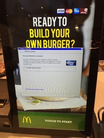 Ill pay for my burger when you pay for Windows