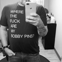 Im a hairstylist and my coworker found this T-shirt for me
