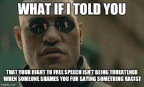 Im getting really fed up with all of the the liberals want to get rid of free speech talk around here