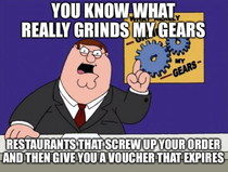 Im looking at you Chipotle