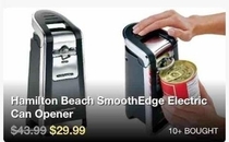 Im not sure you need a can opener for that one